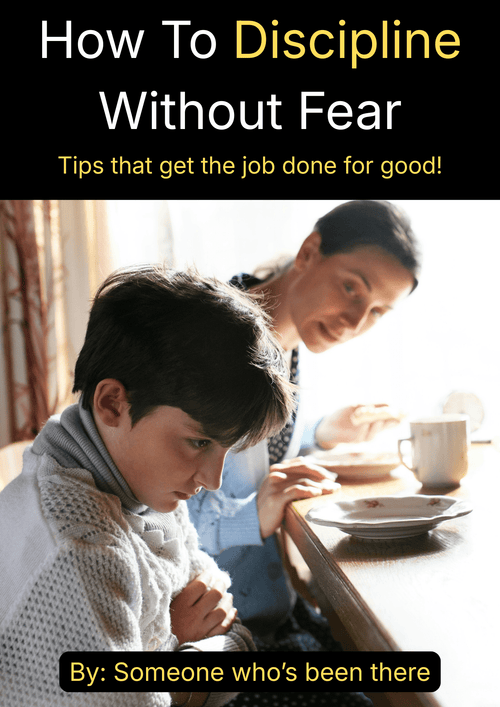 How To Discipline Your Child Without Fear - Playbook Living